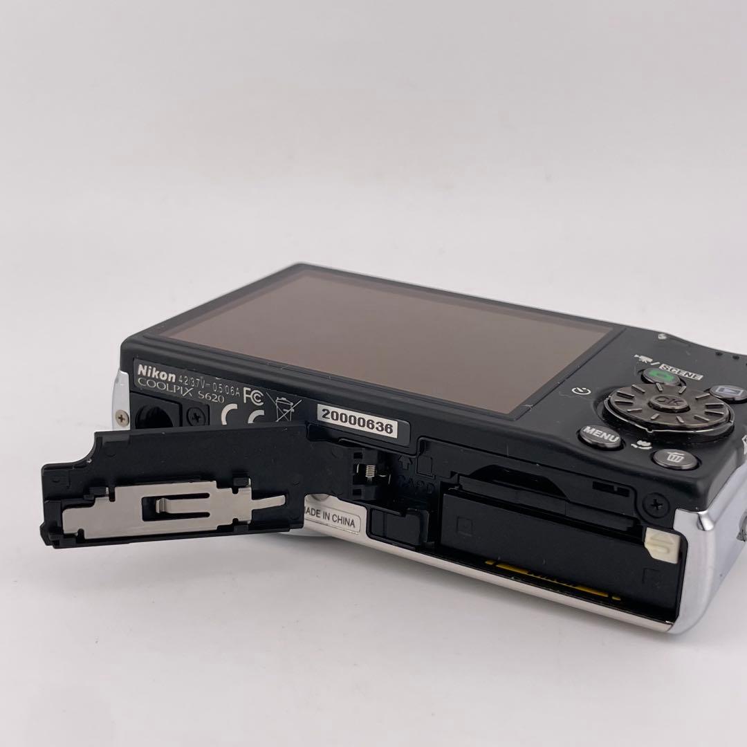 実写美⭕️良品【動作確認済】 Nikon COOLPIX S620 デジカメ