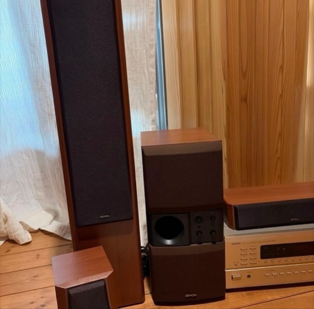 京都引き取り希望　DENON アンプ・スピーカーセット
