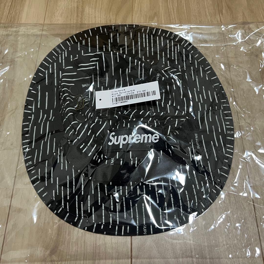 S/M supreme military boonie raindrop 黒