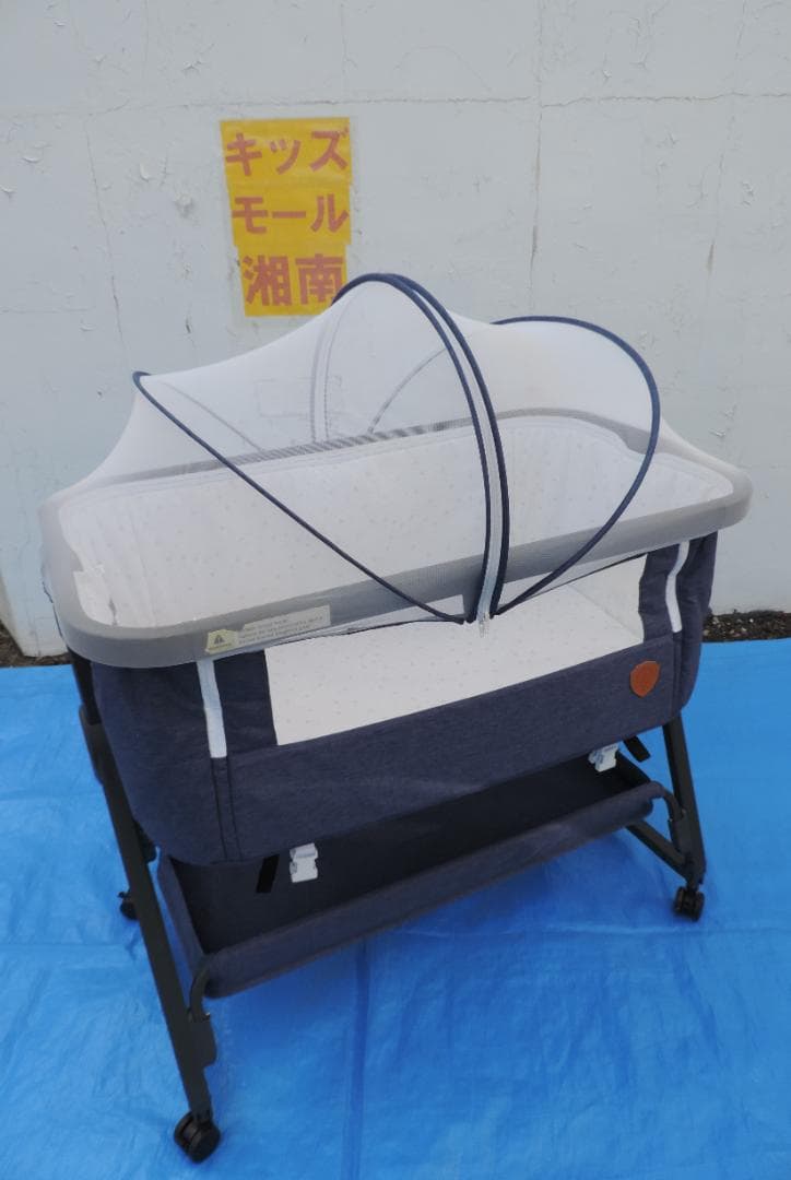 綺麗/HZDMベビーベッド/０～３６カ月/ベッドサイドベッドとしても/清掃済