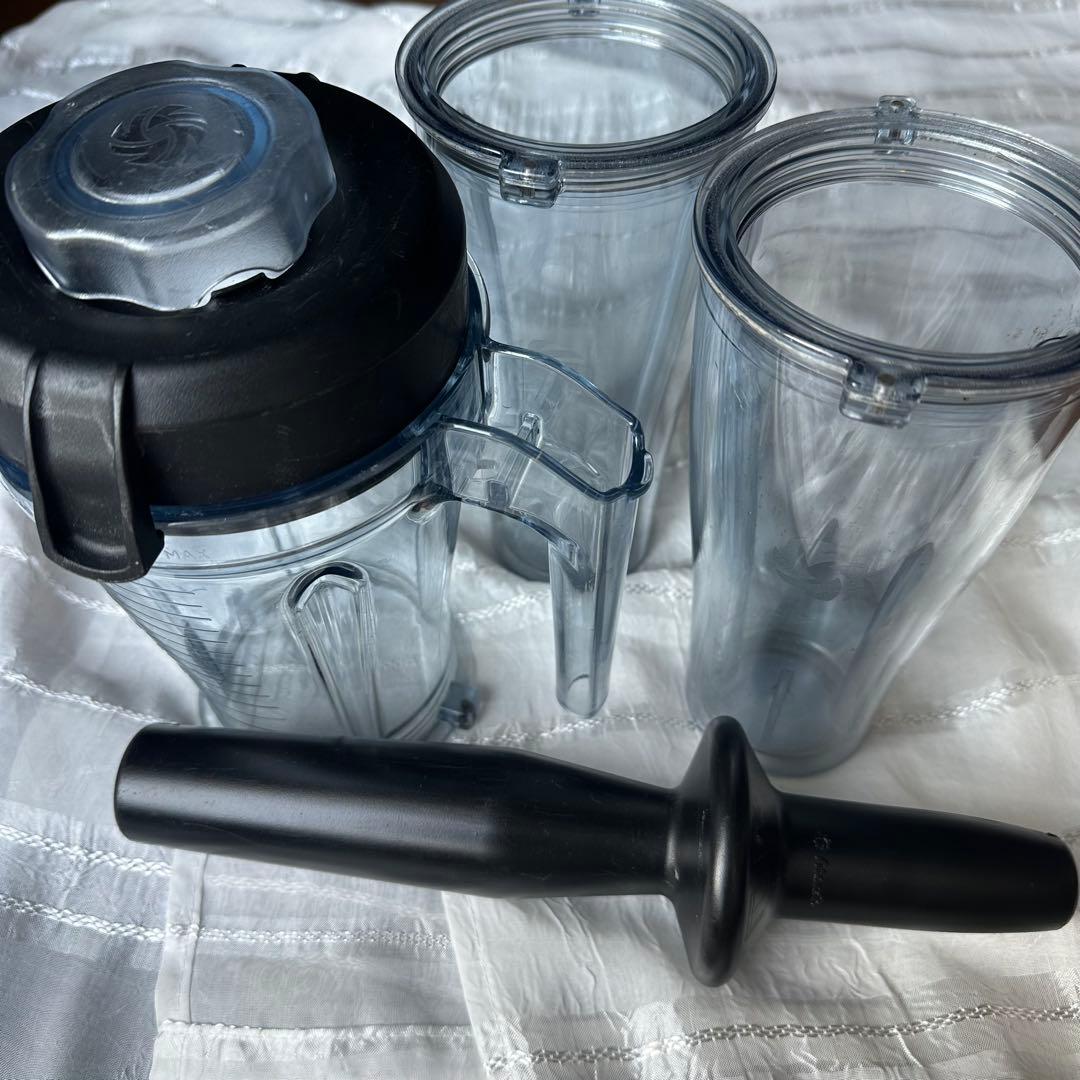 明日まで値下げ中【純正】バイタミックス 1.2L容器セット 蓋・タンパー付き