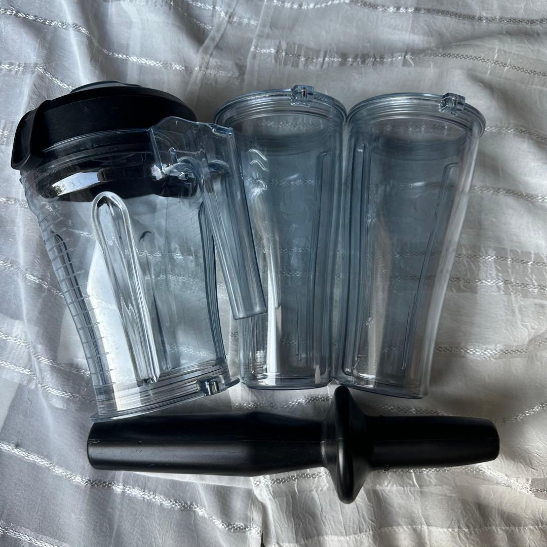 明日まで値下げ中【純正】バイタミックス 1.2L容器セット 蓋・タンパー付き