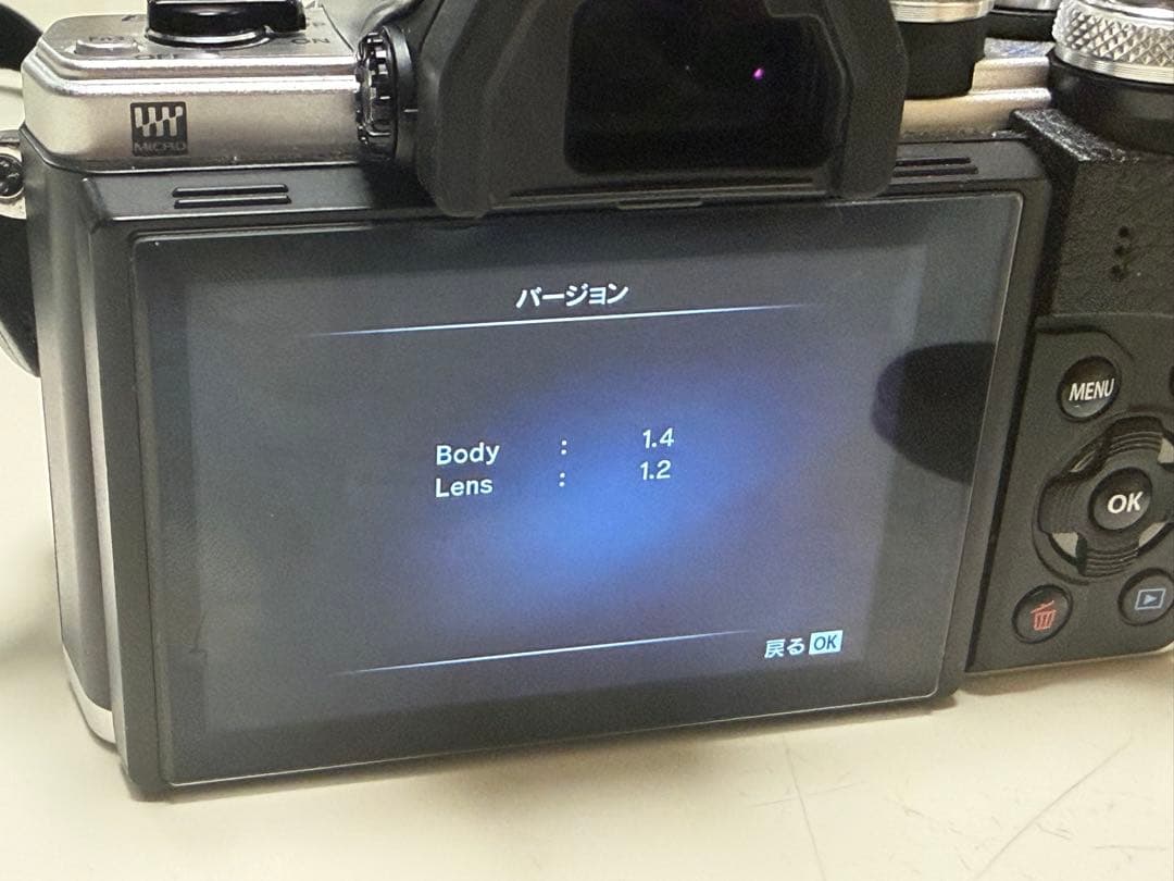 OLYMPUS OM-D E-M10 Mark ⅱ シルバー　EZダブルズーム