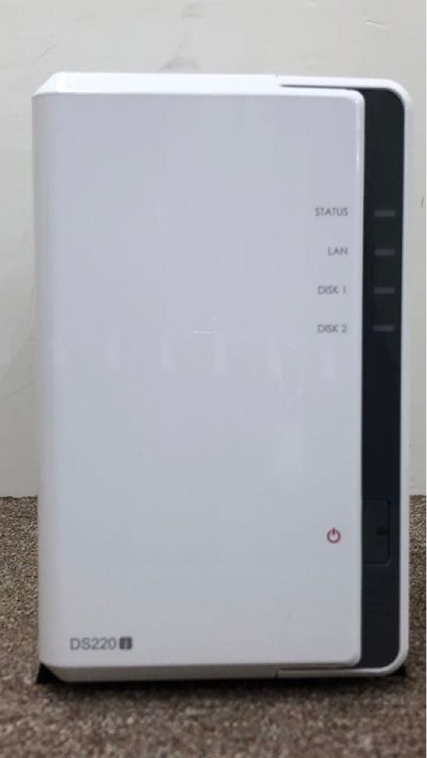 【極美】　Synology DiskStation DS220j　2ベイ NAS