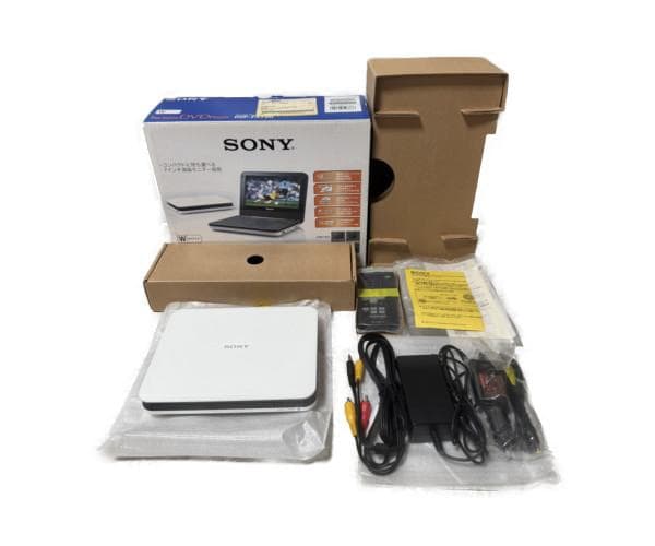 未使用品相当品 SONY 液晶ポータブルDVDプレーヤー DVP-FX720W