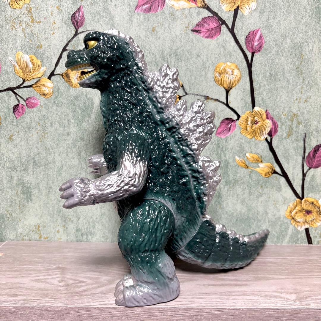 復刻版ポピー 『グレートザウルス ゴジラ』 ソフビ グリーン Ver.