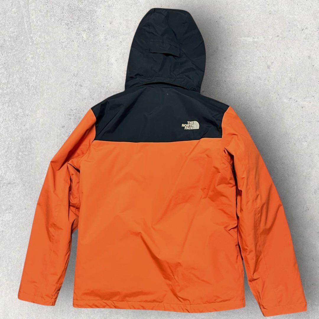 ノースフェイス ダウンジャケット オレンジ US規格S（日本M相当）