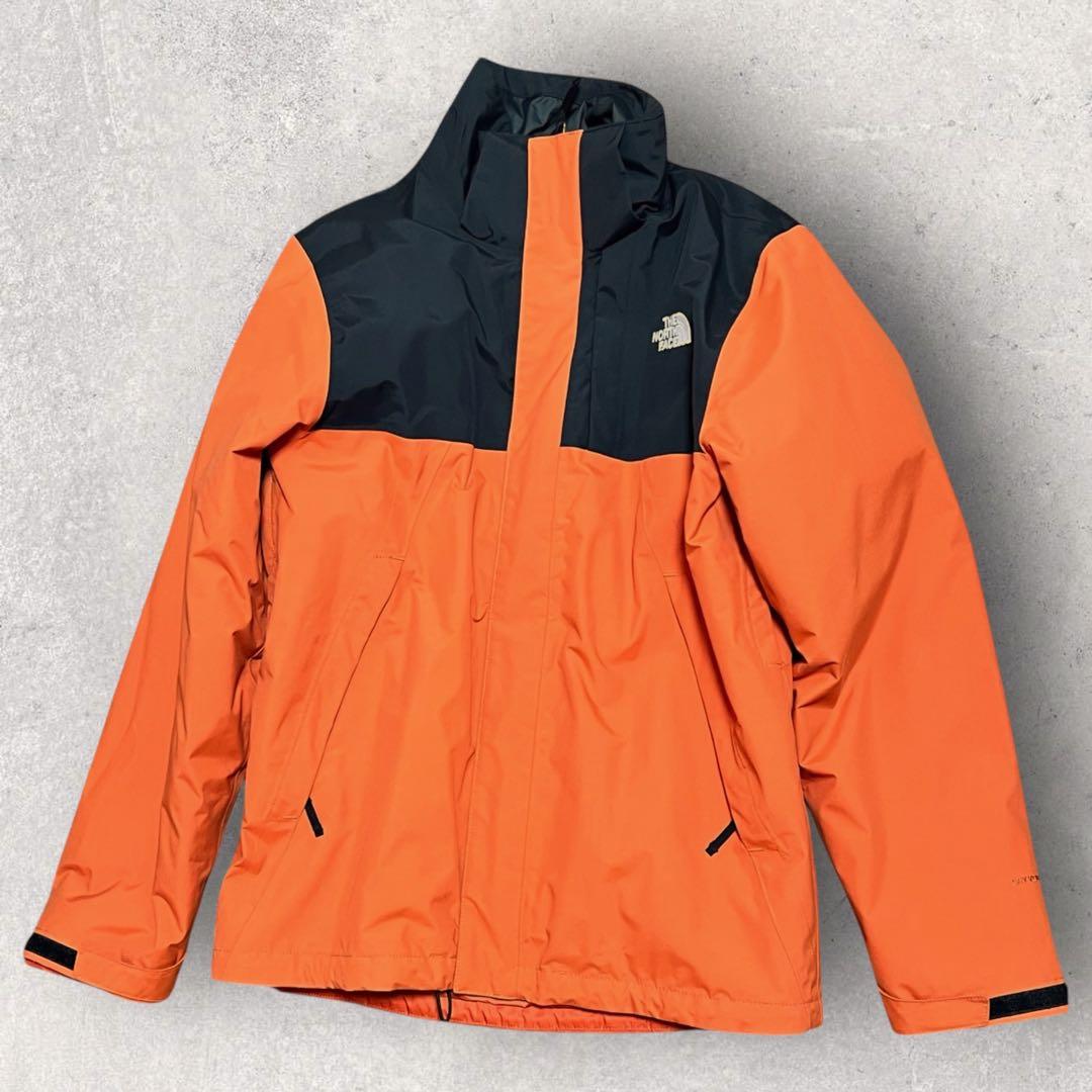 ノースフェイス ダウンジャケット オレンジ US規格S（日本M相当）