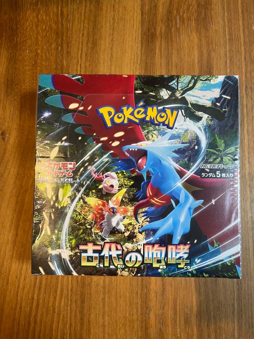 古代の咆哮 未来の一閃　ポケモンカードゲーム　シュリンク付き　BOX