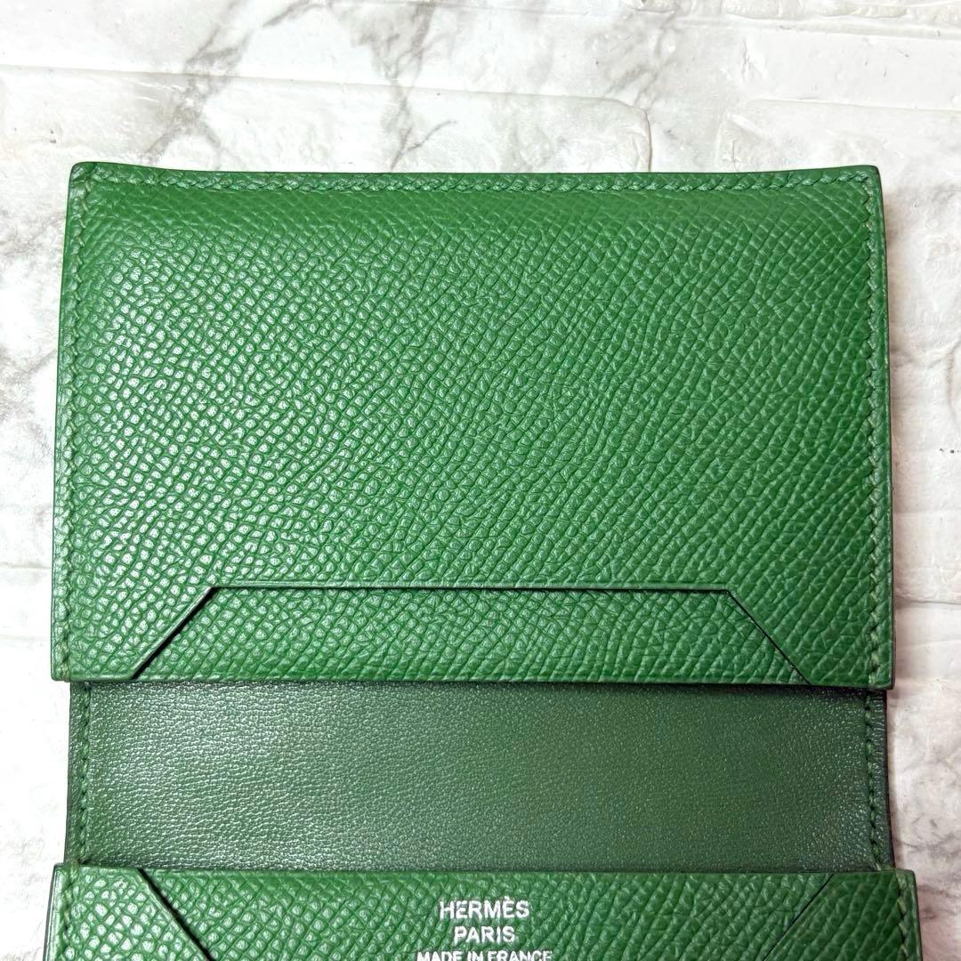 エルメス　HERMES ベアン　カードケース　名刺入れ　定期入れ　ケース