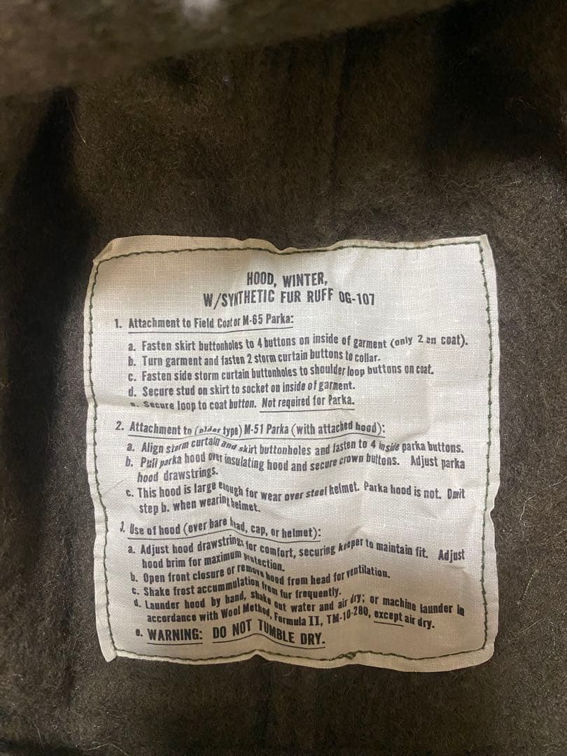 デッドストックm-65 フィッシュテールパーカー　モッズコート