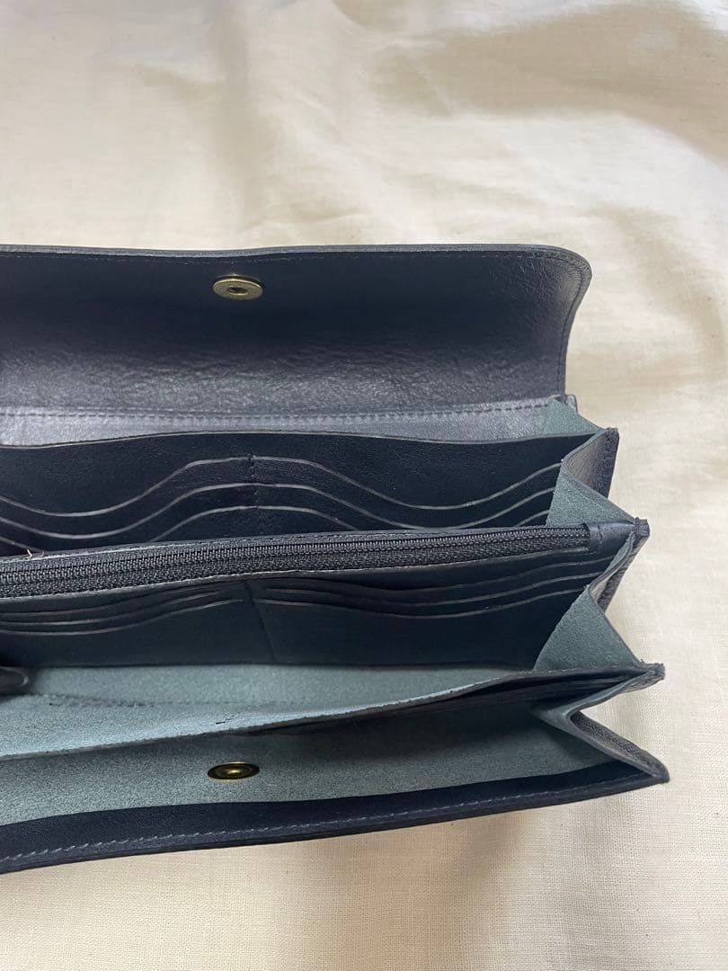 イルビゾンテ★新品長財布ネイビー