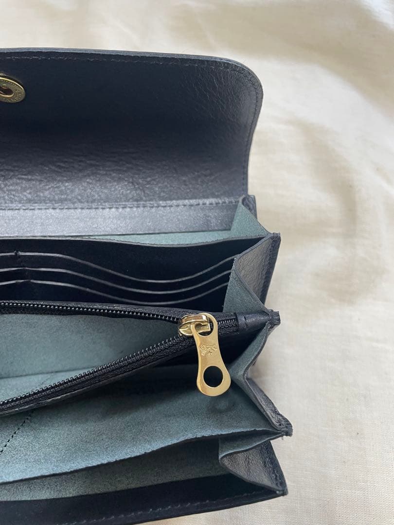 イルビゾンテ★新品長財布ネイビー