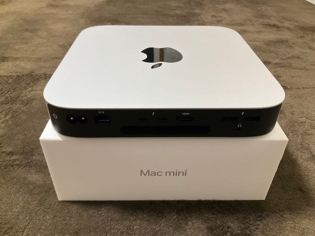 [美品] M2 Mac mini メモリ16GB/ストレージ256GB
