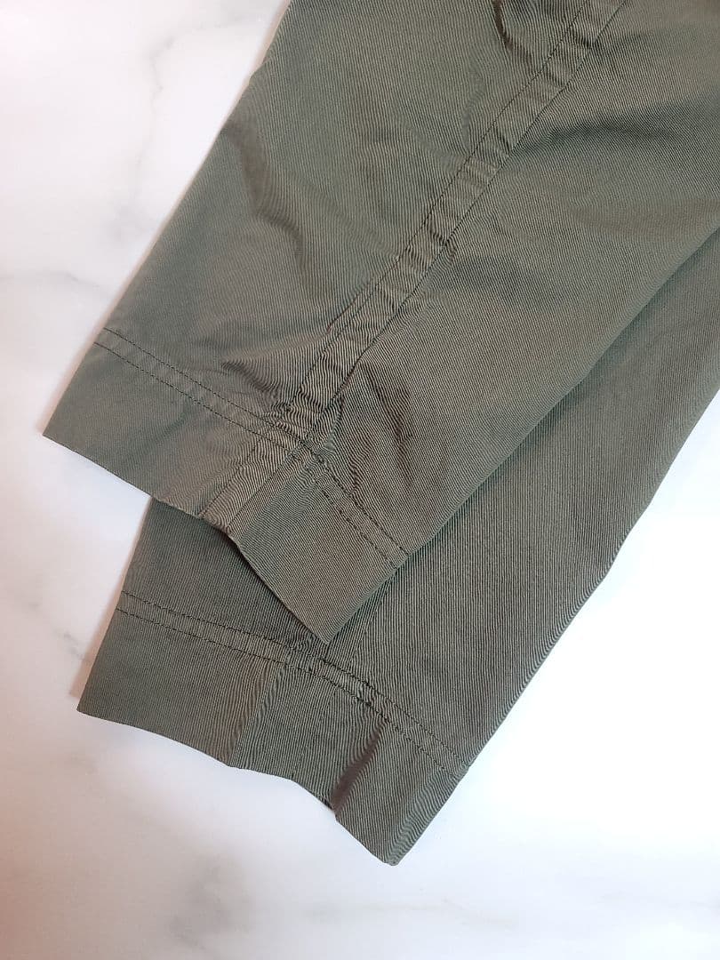 【直営店限定】kolor BEACON /パッカリングパンツ/オリーブ/サイズ3