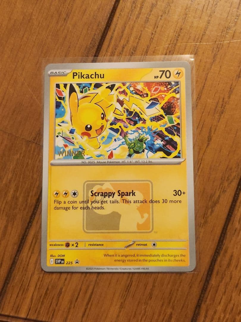 アナハイム　WINNER　ピカチュウ　wcs　プロモ　まとめ売り　上位賞