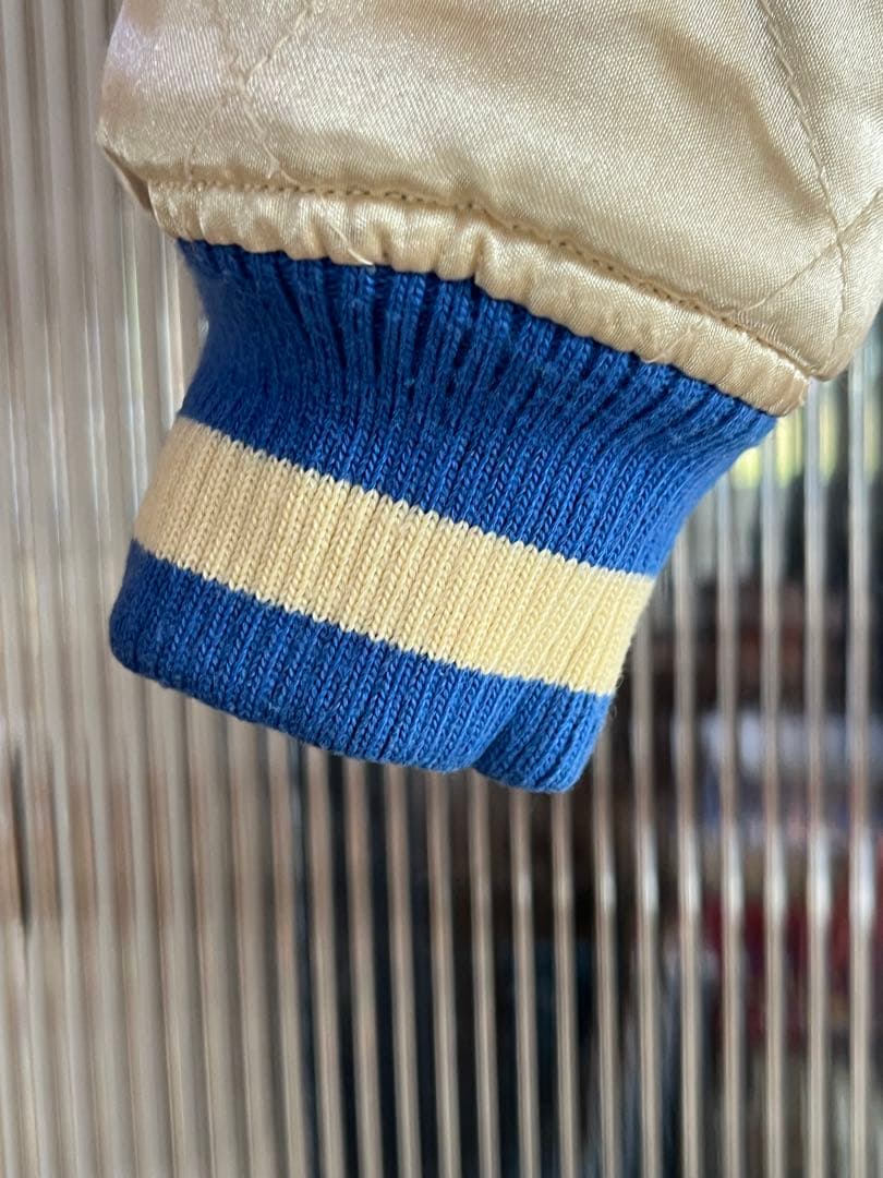 Disney ディズニー ドナルドダック スカジャン リバーシブル 刺繍 M