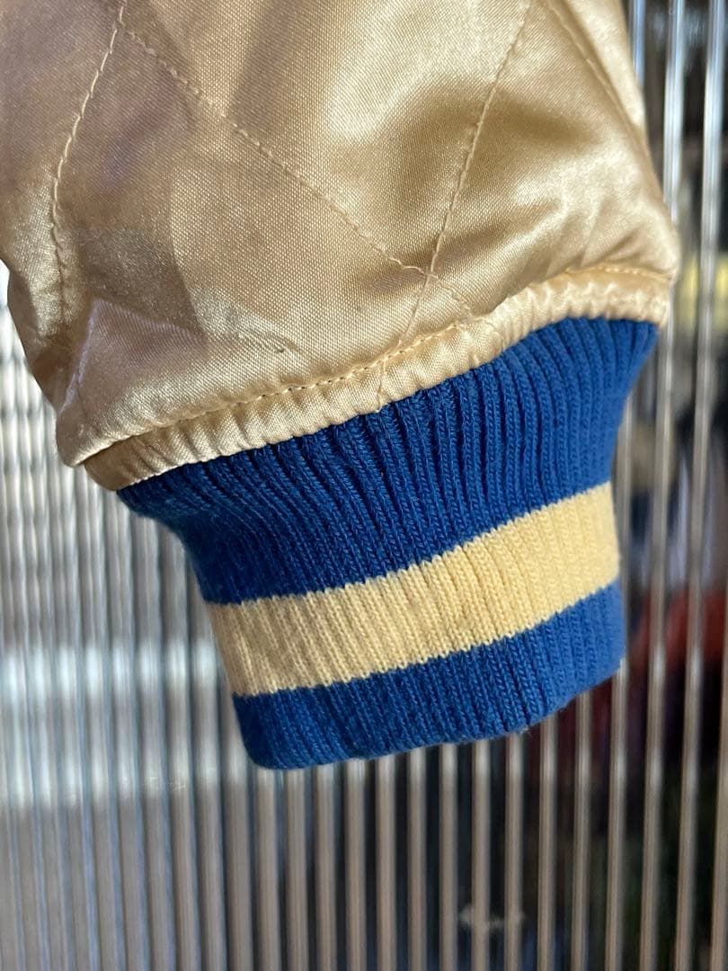 Disney ディズニー ドナルドダック スカジャン リバーシブル 刺繍 M