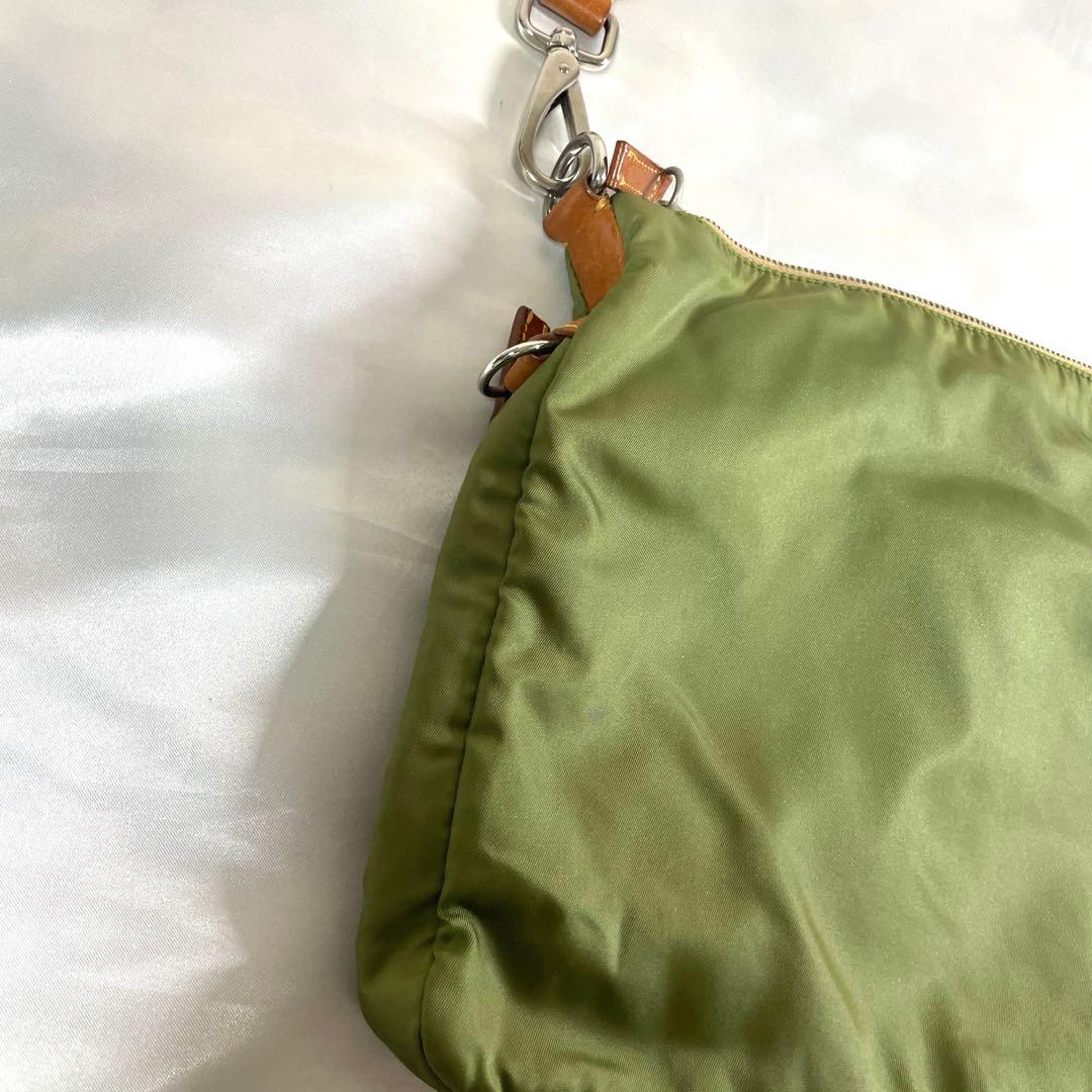 アーカイブ　miu miu ミュウミュウ　レザーナイロン　ショルダーバッグ