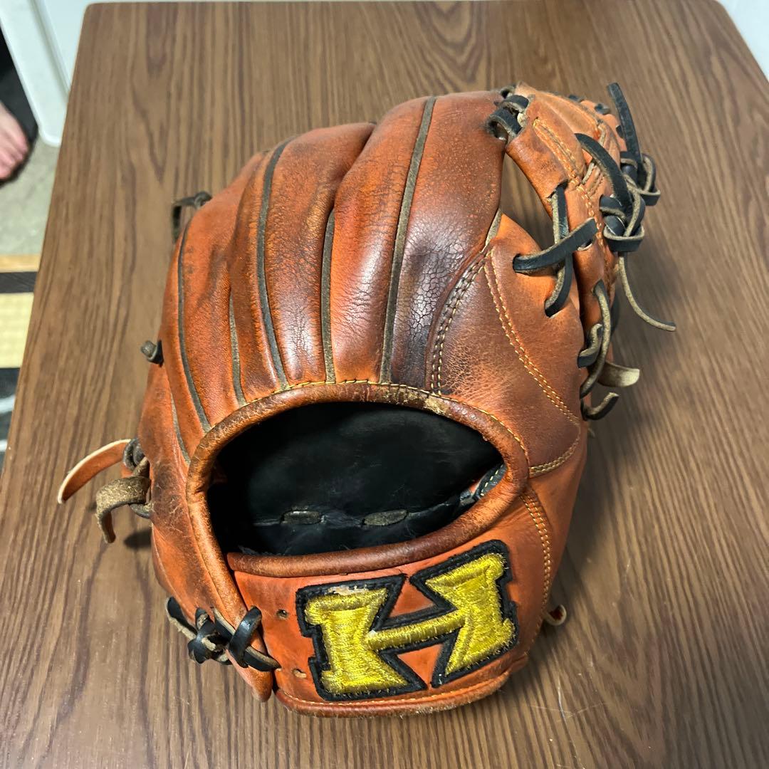 H 野球グローブ OKG-01 ブラウン