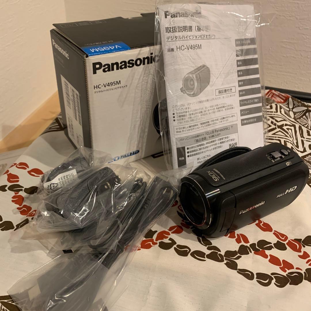 ※ともさま専用！Panasonic HC-V495M ビデオカメラ！