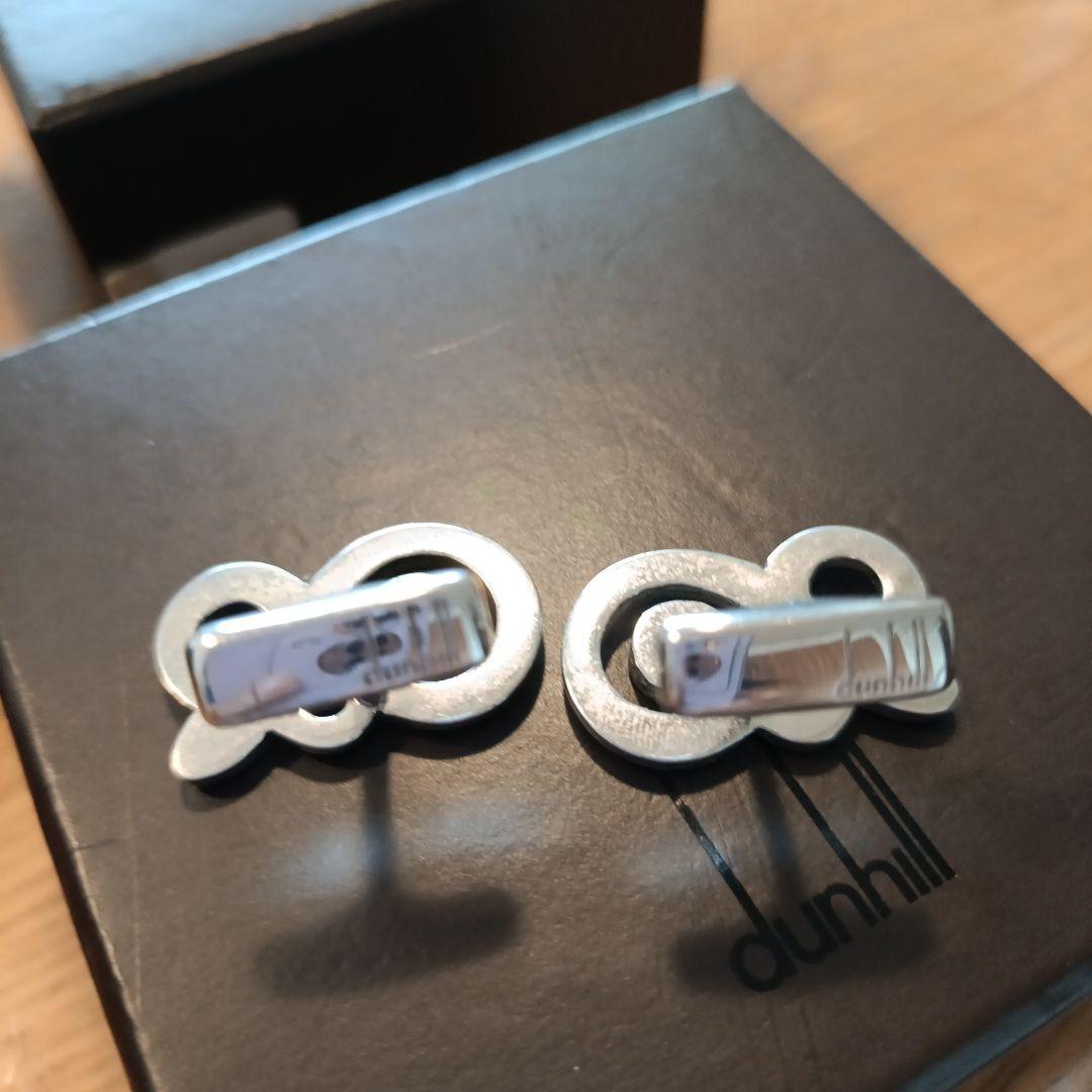 DUNHILL カフス　シルバー 925 アニマル柄　蛇　スネーク