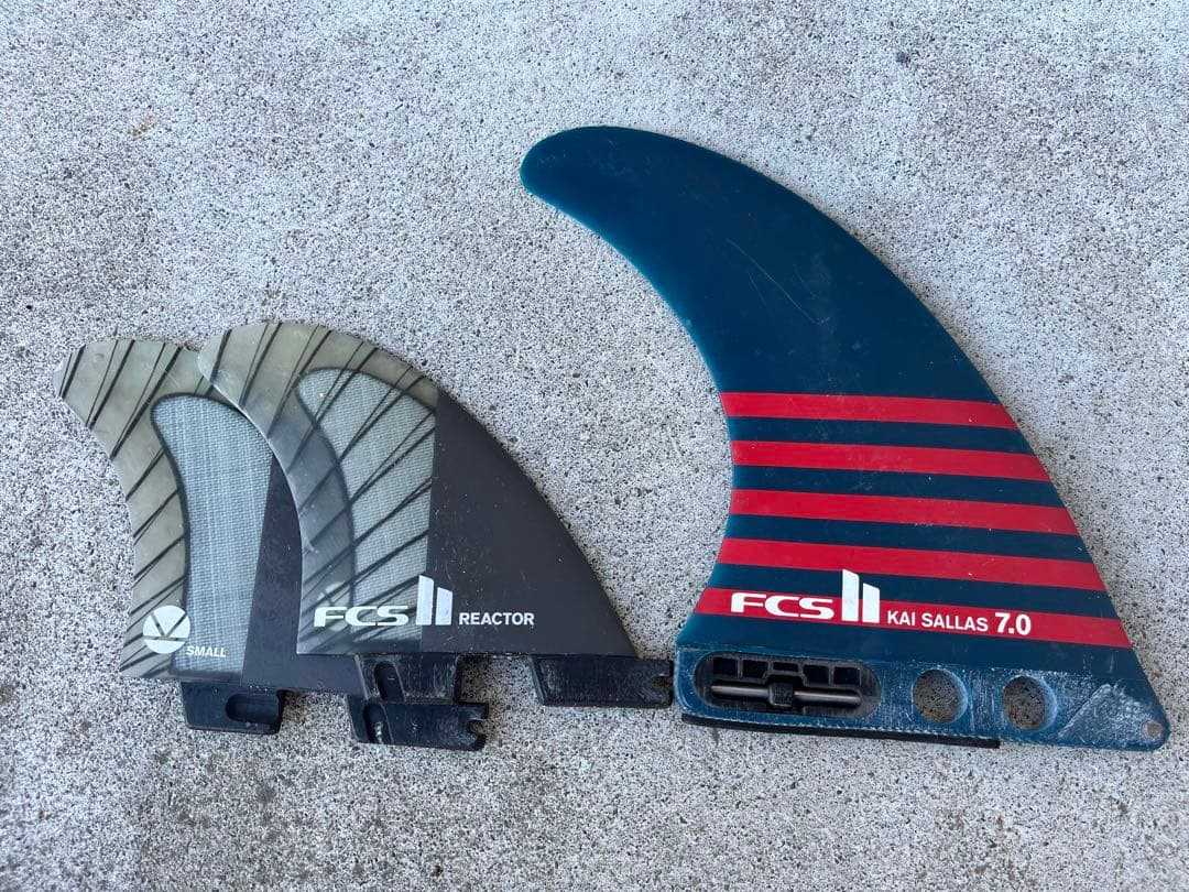 Yuhei Tajima  ロングボード2+1 FCSⅡフィンセット