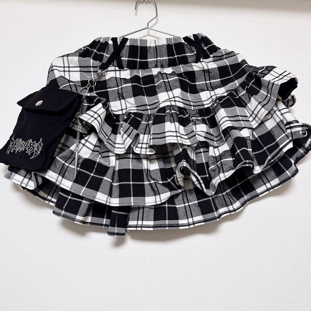 DimMoire PUNKフリルミニスカート