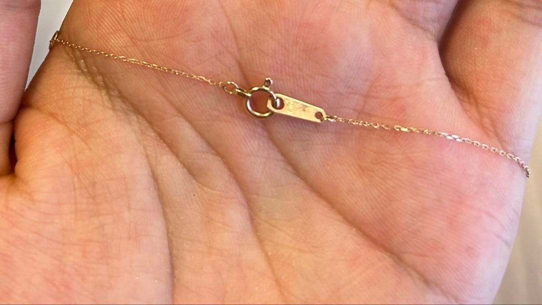 【美品】【値下げ】ヴァンドーム青山 ピンクゴールド プラチナネックレス