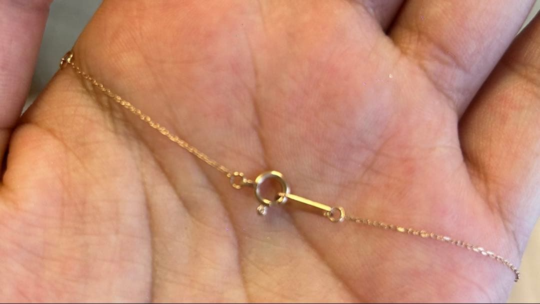 【美品】【値下げ】ヴァンドーム青山 ピンクゴールド プラチナネックレス