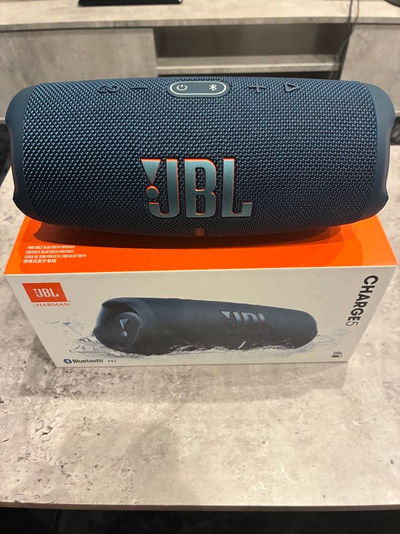 JBL Charge 5 ブルー ワイヤレススピーカー