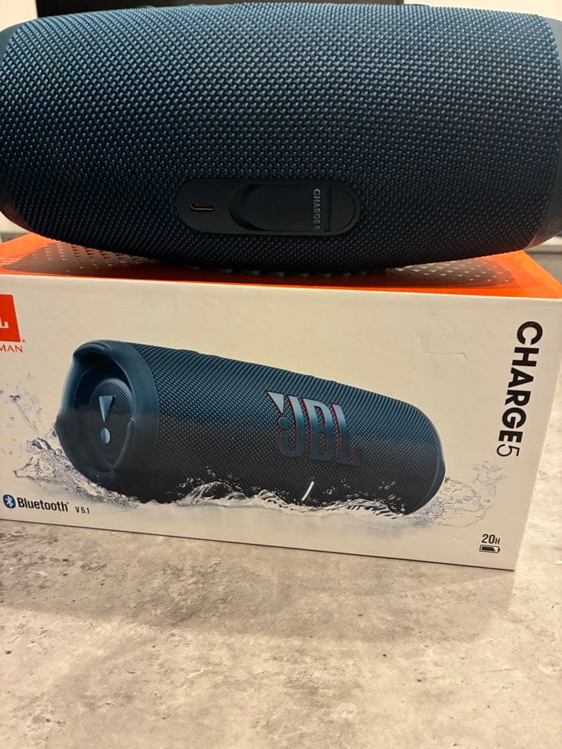 JBL Charge 5 ブルー ワイヤレススピーカー