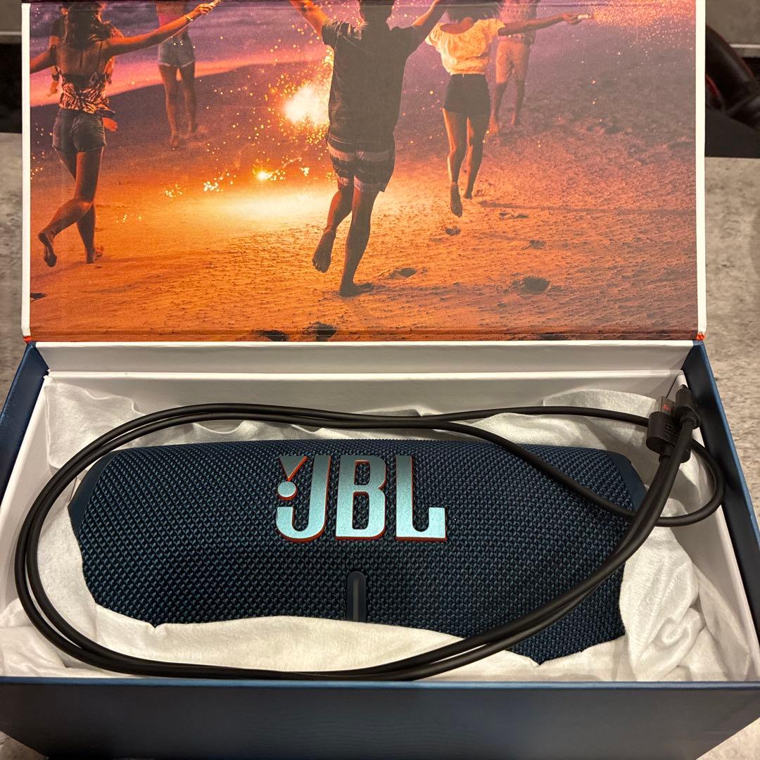 JBL Charge 5 ブルー ワイヤレススピーカー