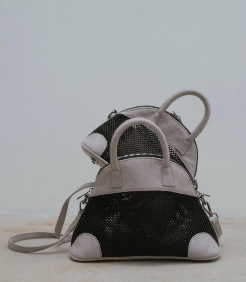 新品 Decollte Accessory メッシュバッグ グレー Sサイズ