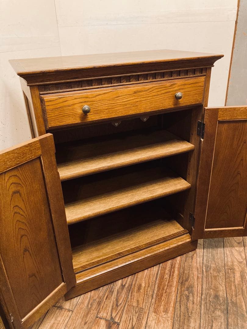 く*り様 葉山家具 葉山ガーデン オーク キャビネット650 コンソール サイド