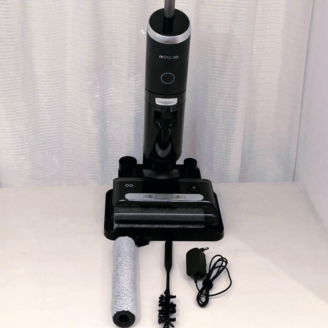 【ほぼ未使用美品】mindoo アクアエックス 水拭き掃除機 スティック掃除機