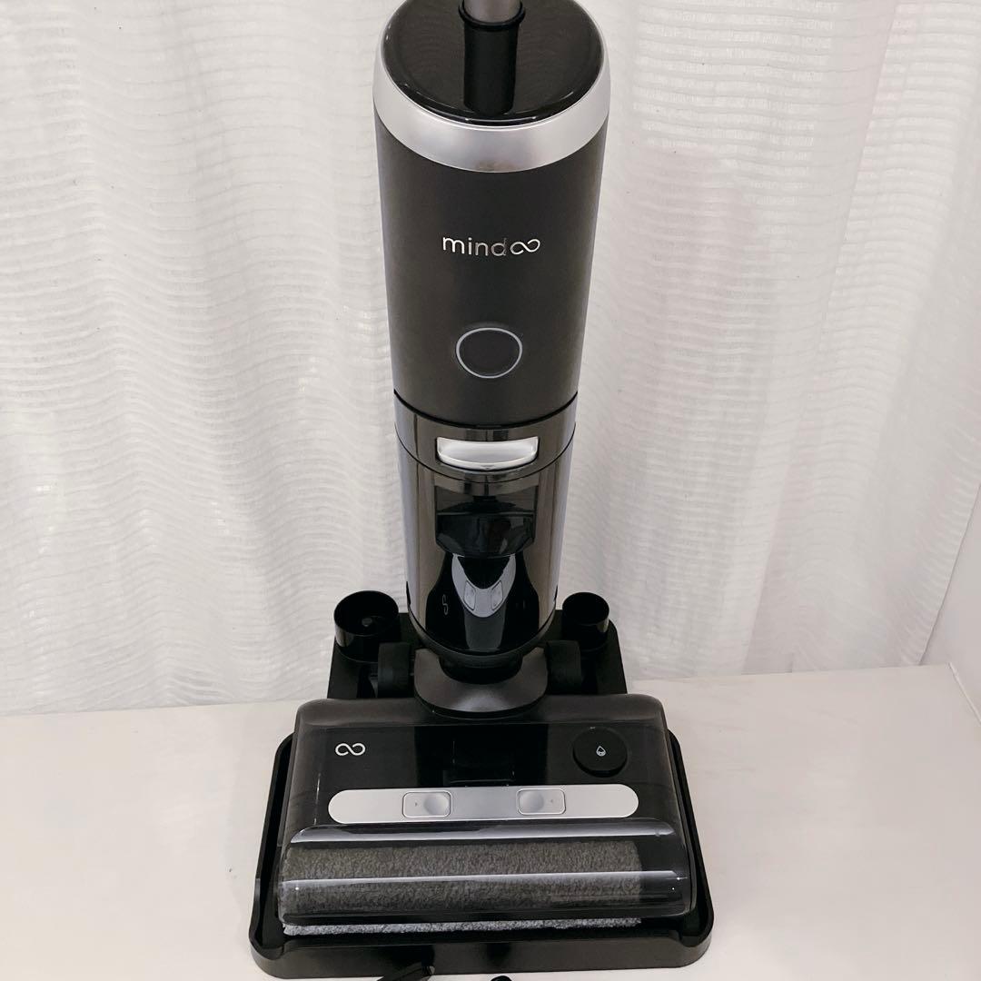 【ほぼ未使用美品】mindoo アクアエックス 水拭き掃除機 スティック掃除機