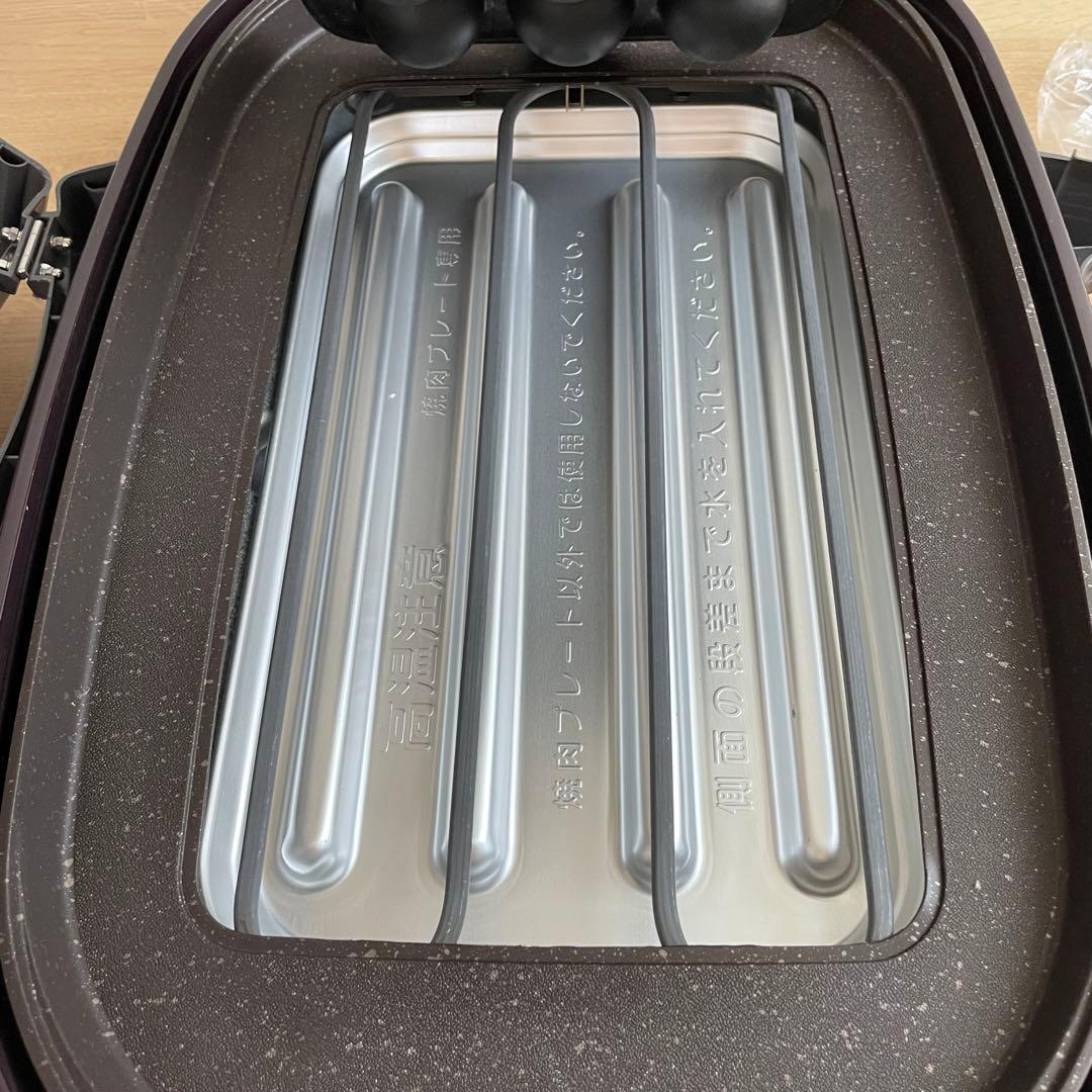 【極美品】Panasonic NF-WM3-S ホットプレート シルバー