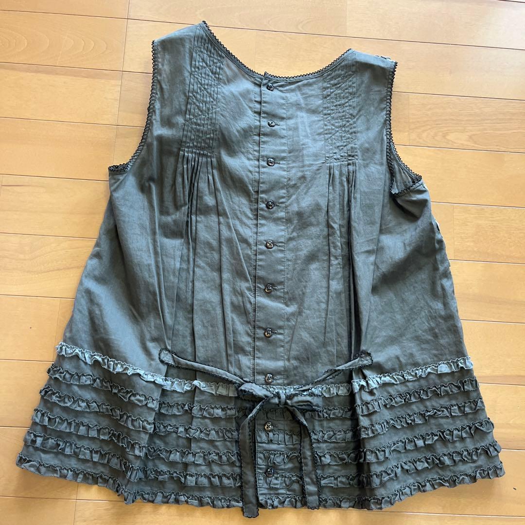 ピンクハウスノースリーブブラウス