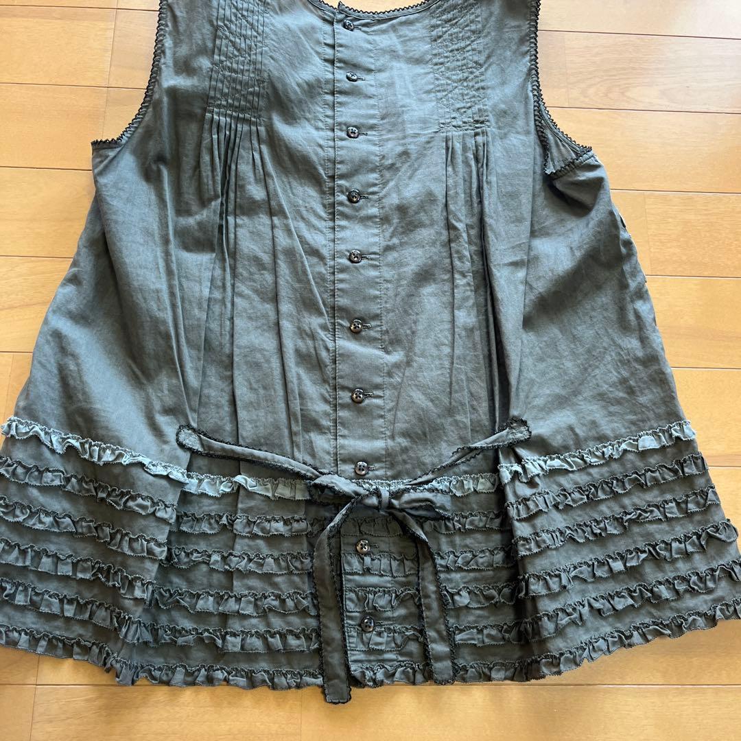 ピンクハウスノースリーブブラウス