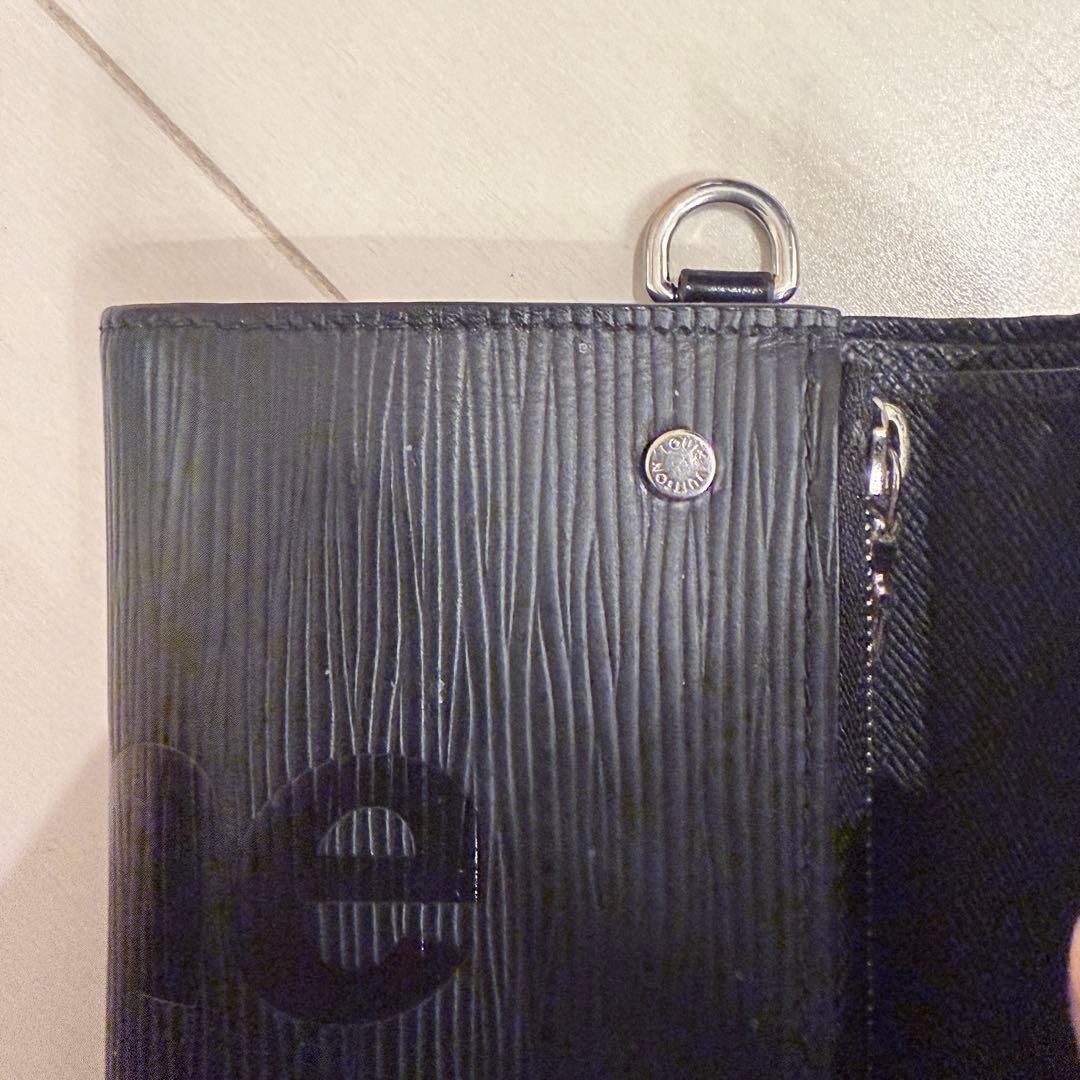 小物 Louis VuittonxSupreme Chain Wallet Black