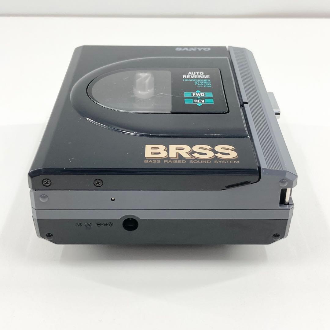 SANYO カセットプレーヤー JJ-P50 BRSS オートリバース 完動品