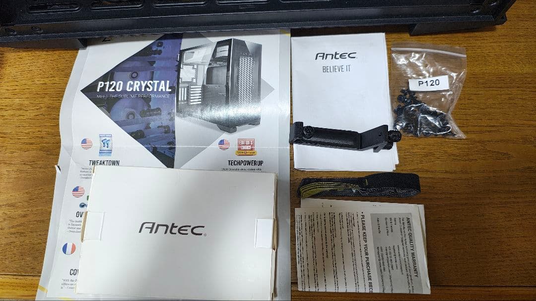 P120 CRYSTAL ミドルタワー PCケース