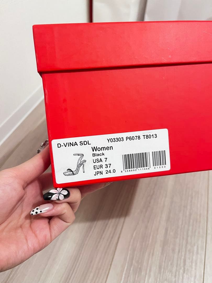 DIESEL ビジュー　ミュール ヒール　37