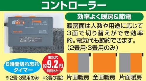 電気ホットカーペット