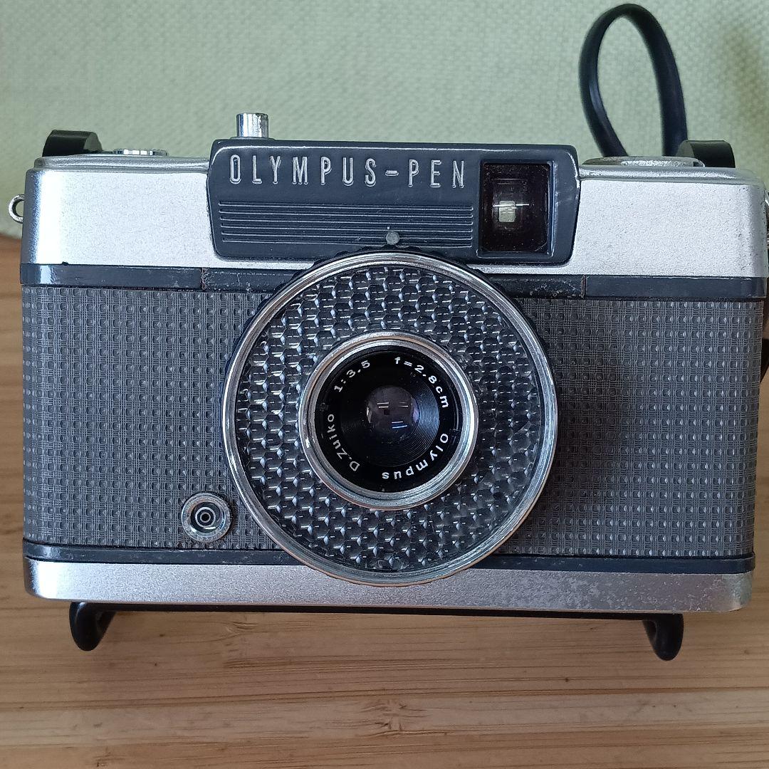 《TA1338》動作良好 オールドフィルムカメラ OLYMPUS Pen-EE