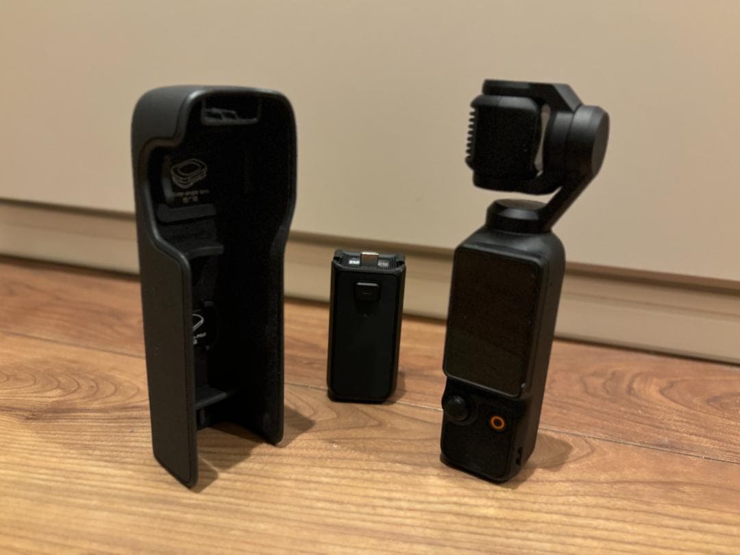 Osmo Pocket 3／本体保護カバーバッテリーハンドルスノーミスト1/8