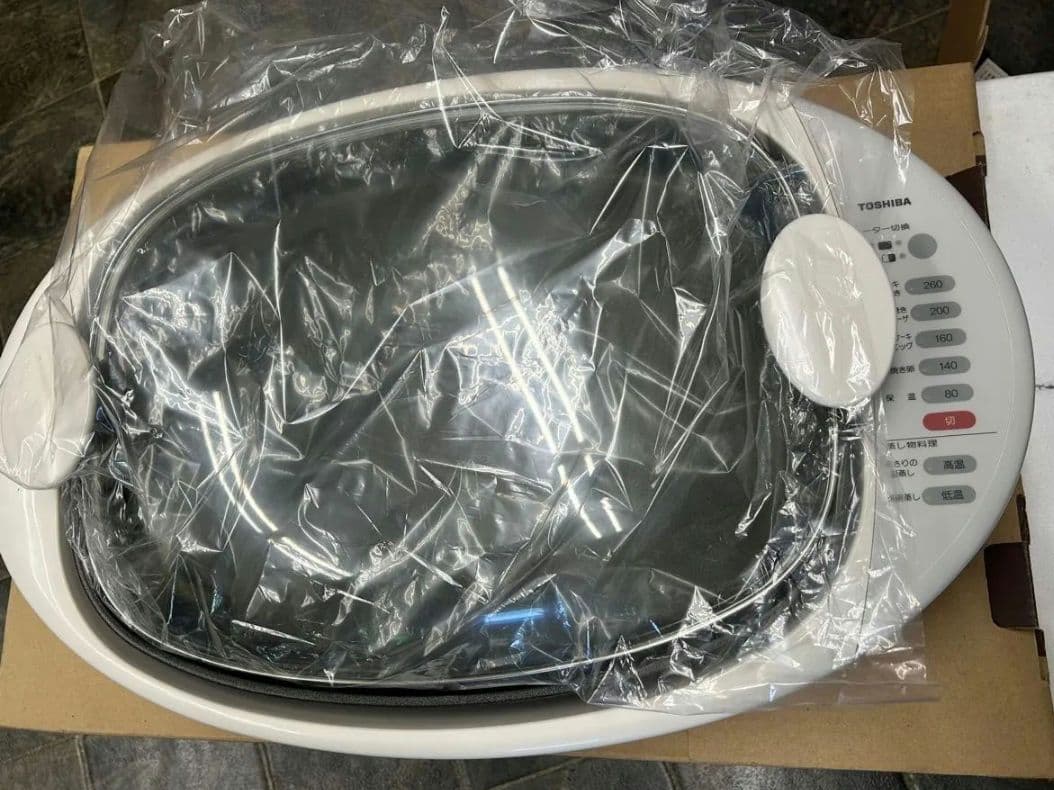 美品・新品 東芝TOSHIBA ホットプレート HGT-40EHM-EX 家電