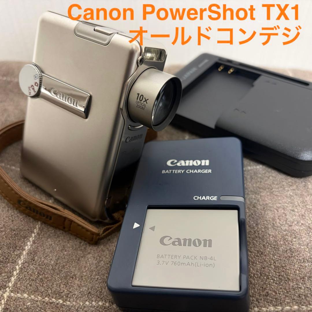 【オールドコンデジ】Canon PowerShot TX1 動作品 希少カメラ