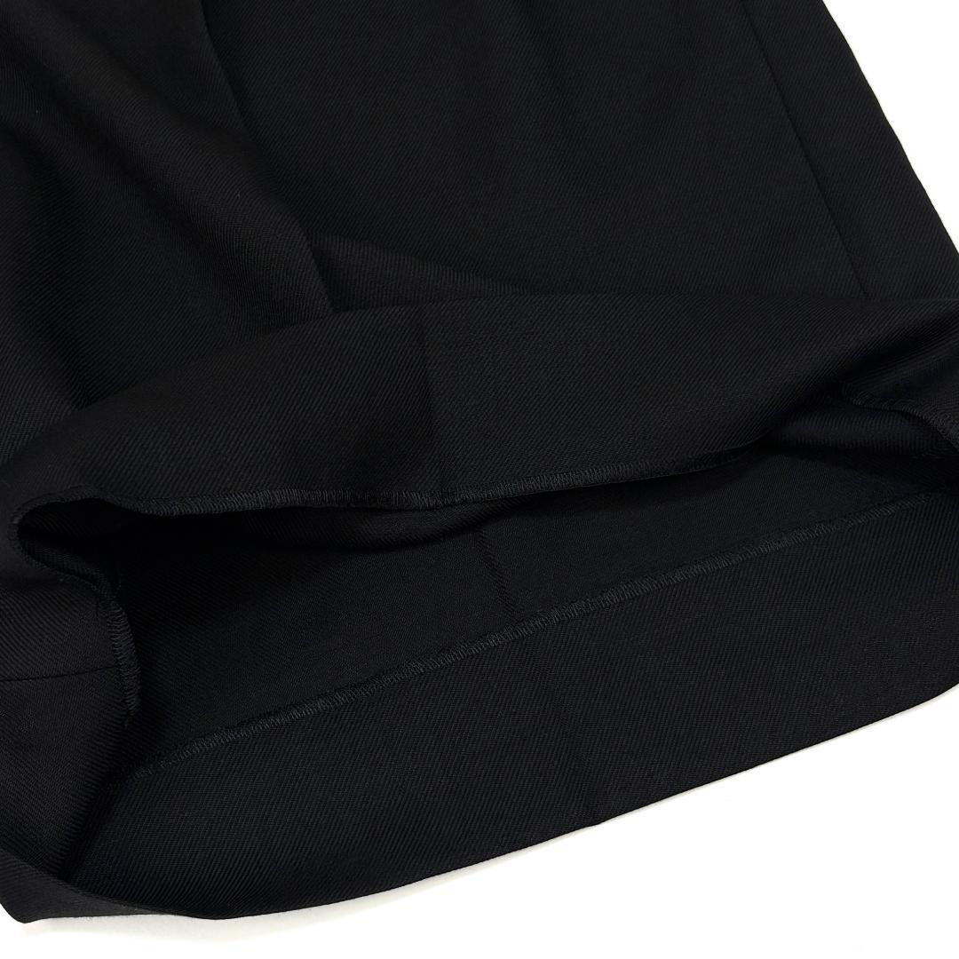 極美品 CELINE 2プリーツ バミューダショーツ / ウールギャバジン 42